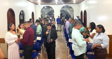 Casamento na Comunidade do TJAP celebra união de 13 casais cem Calçoene
